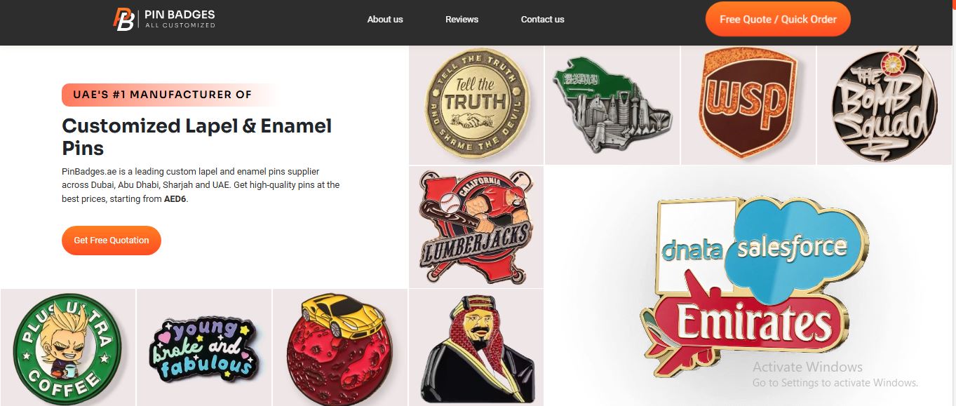 Pin Badges UAE